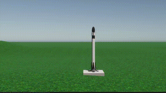 3D landing sim