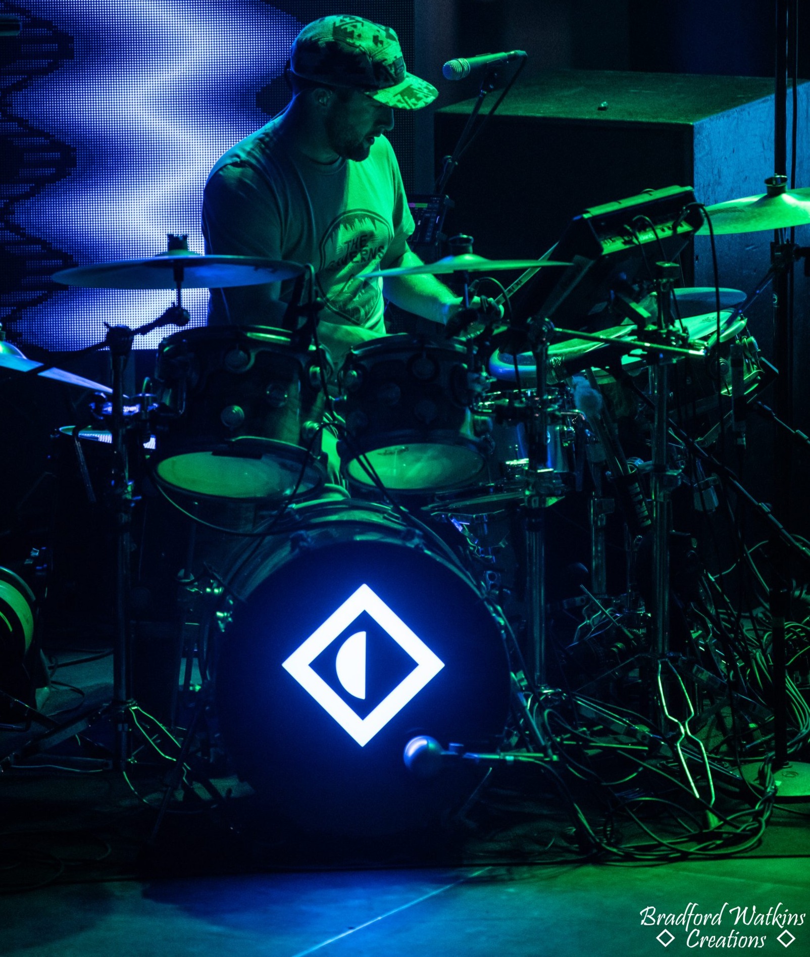 Drum light display